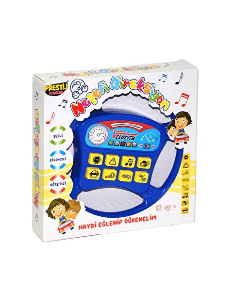 Pilli Neşeli Direksiyon Mavi