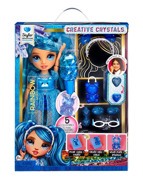 Rainbow High Kristal Serisi Bebekleri Skyler Bradshaw