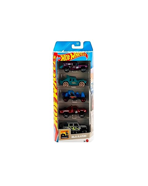 Hot Wheels Beşli Araba Seti Baja Blazers JBJ82