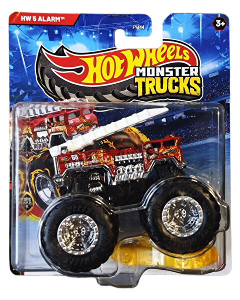 Hot Wheels Monster Trucks 1:64 Arabalar 5 Alarm JDP76