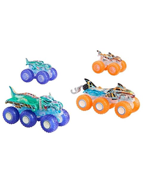 Hot Wheels Monster Trucks Power Smashers Çoklu Paket HYJ29