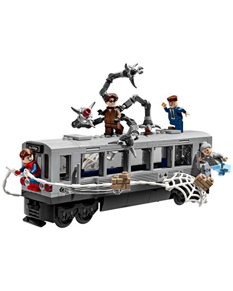 LEGO Marvel Örümcek Adam ile Doktor Oktopus Metro Sahnesi 76321