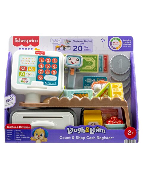 Fisher Price Eğlen ve Öğren Market Kasası JGW99