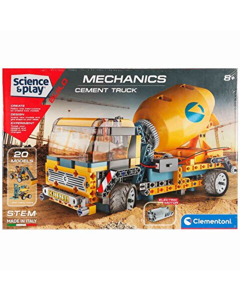 Clementoni Bilim ve Oyun: Mechanics İnşaat Kamyonu