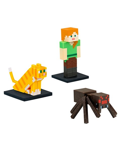 Minecraft 3D Figür Stamper 3'lü Set 7