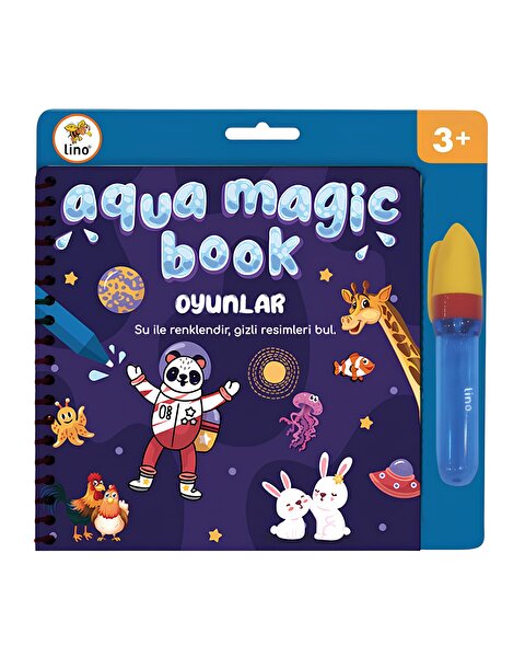 Aqua Magic Sihirli Boyama Kitabı Oyunlar