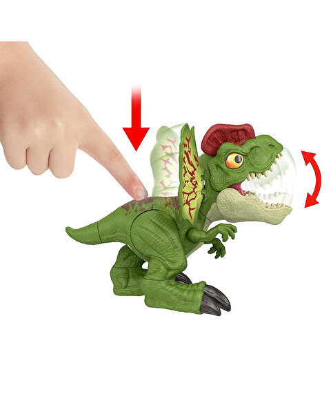 Jurassic World Uncaged İnteraktif Dilophosaurus Figürü HNT65