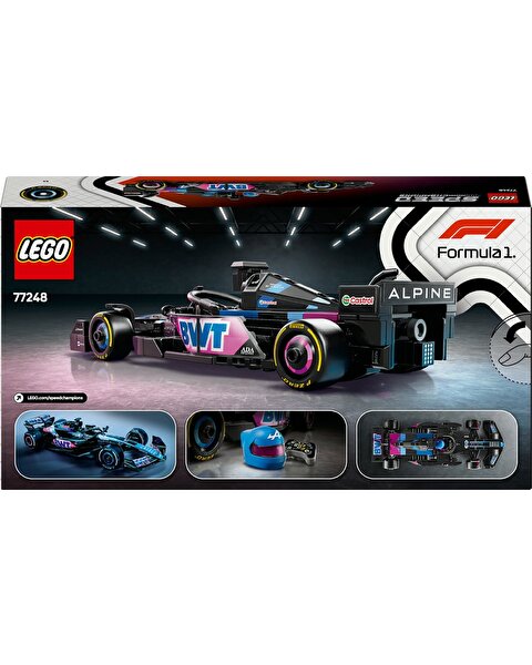 LEGO Speed Champions BWT Alpine F1 Team A524 Yarış Arabası 77248