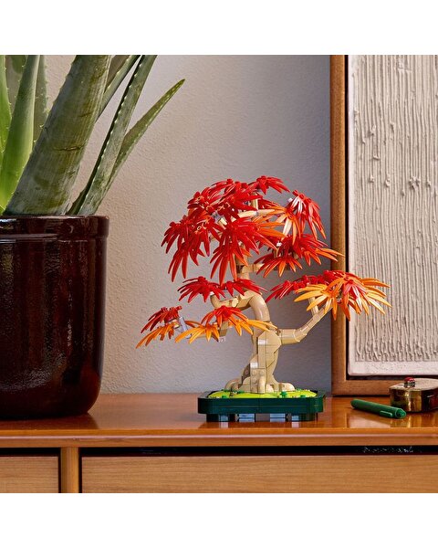 LEGO Botanicals Japon Kırmızı Akçaağaç Bonsai Ağacı 10348