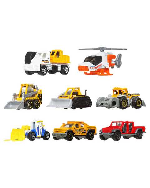 Matchbox 1:64 Ölçekli Metal 8'li Araba Seti JJP58