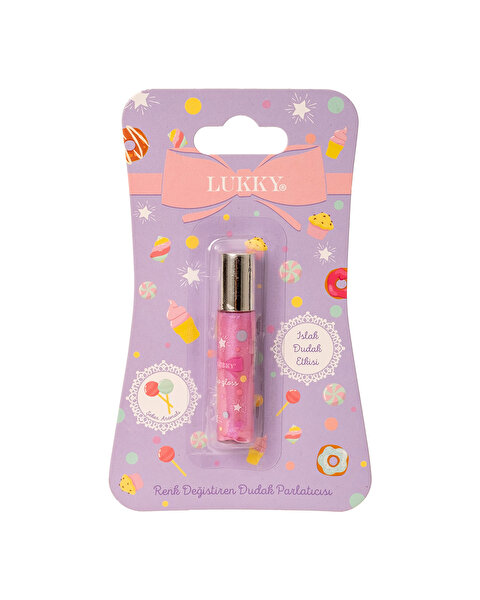 Lukky Şeker Aromalı Pembe Dudak Parlatıcısı