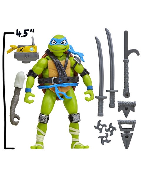 TMNT Mix'n Match Leonardo Figürü 11 Cm