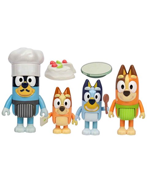 Bluey 4'lü Figür Seti Pavlova