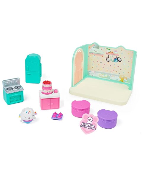 Gabby’s Dollhouse Deluxe Oda Oyun Seti Bakey With Cakey Kitchen