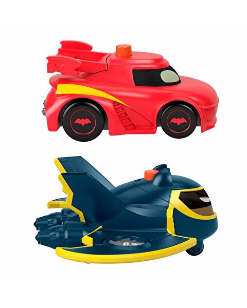 Fisher Price Batwheels Işıklı Yarışçılar Redbird & Batwing 2’li Paket HML26