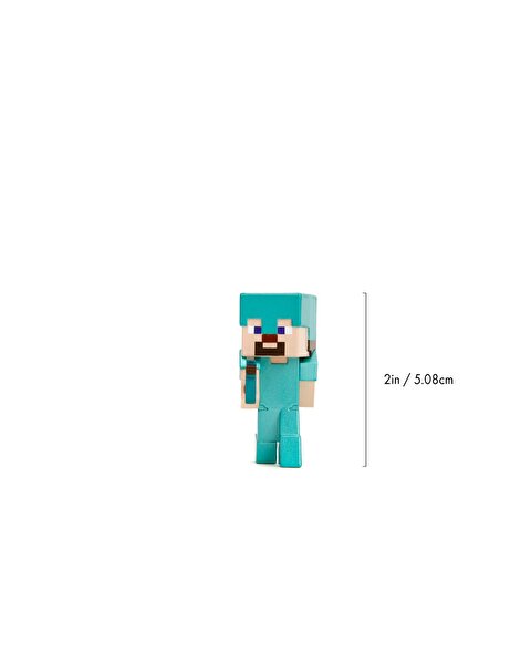 Jada Minecraft Figürler Steve In Dıamond Armor