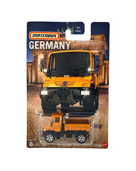 Matchbox Germany Edition Mercedes-Benz Unimog U300 HVV25