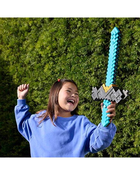 Minecraft 2'si 1 Arada Dönüşebilen Kılıç JFR72