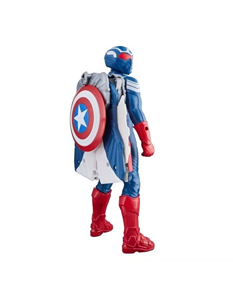 Marvel Studios Titan Hero Serisi Captain America Aksiyon Figür 22 Cm