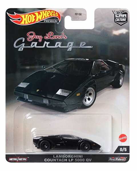 Hot Wheels Car Culture Arabalar Jay Leno's Lamborghini Countach LP 5000 QV Siyah HCK10