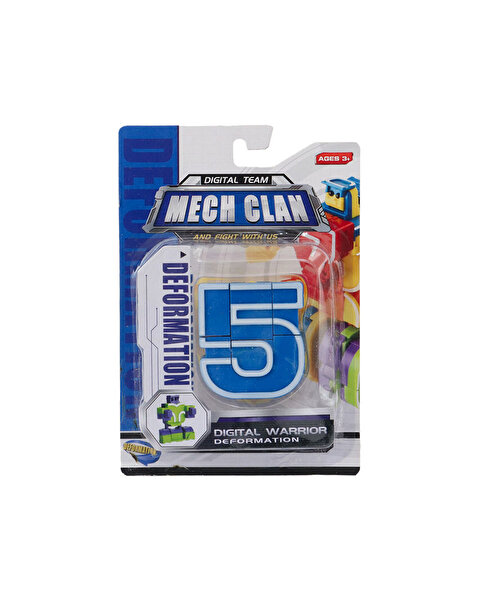 Dönüşen Neon Rakamlar 5 Numara