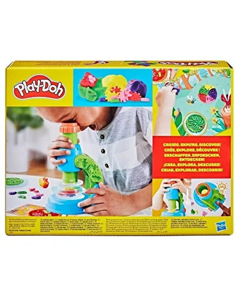 Play Doh Işıklı Mikroskop Oyun Seti