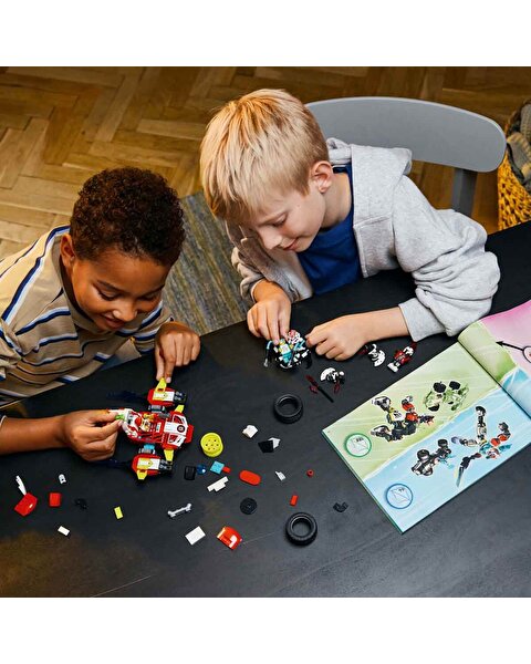 LEGO DREAMZzz Cooper’ın Kaplan Robotu ve Zero’nun Hot Rod Arabası 71497