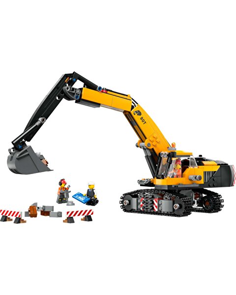 LEGO City Sarı İnşaat Ekskavatörü 60420