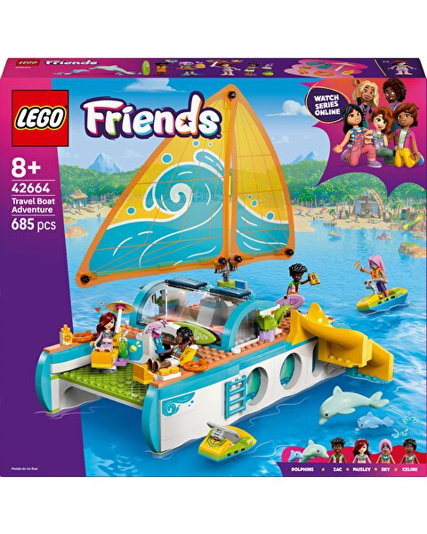 LEGO Friends Gezi Teknesi Macerası 42664