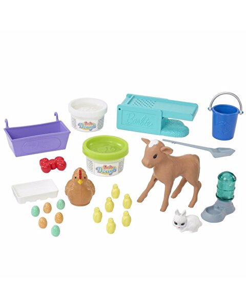 Barbie Eğlenceli Çiftlik Hayatı Oyun Seti HGY88