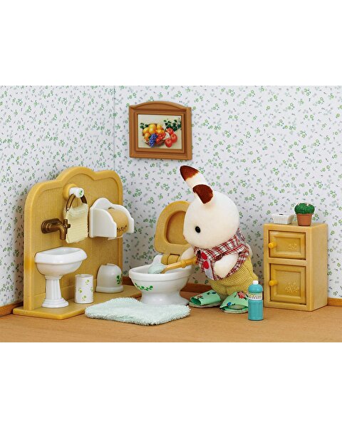 Sylvanian Families Tavşan Kardeş Tuvalet Seti 5015