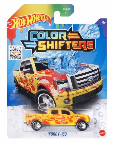 Hot Wheels 1:64 Renk Değiştiren Arabalar Ford F-150 DNN11
