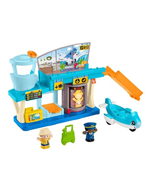 Fisher Price Little People Eğlenceli Havaalanı Oyun Seti HTJ26