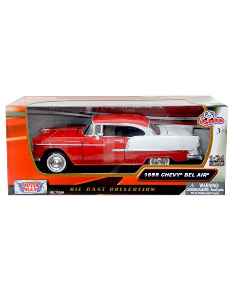 Motormax 1:24 1955 Chevy Bel Air Kırmızı
