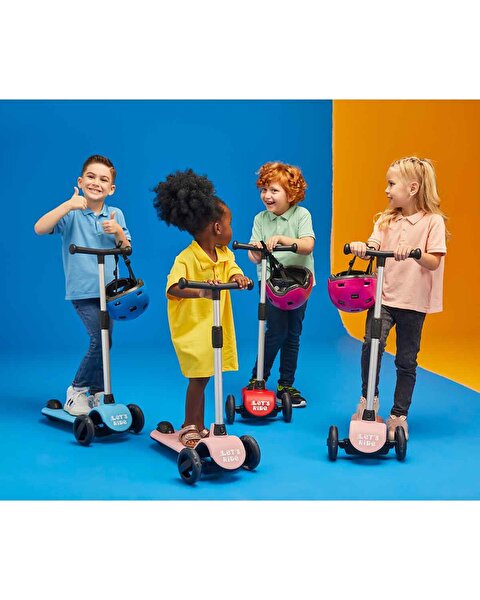 Let's Ride Scooter Kırmızı