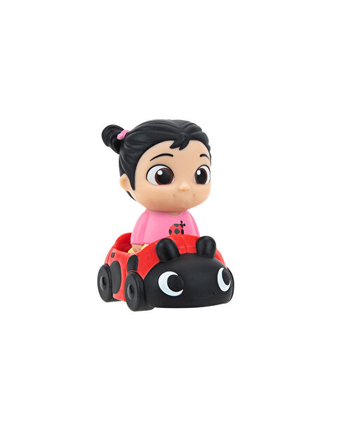 Cocomelon Araçlı Tekli Figür Cece's Ladybug Cruiser