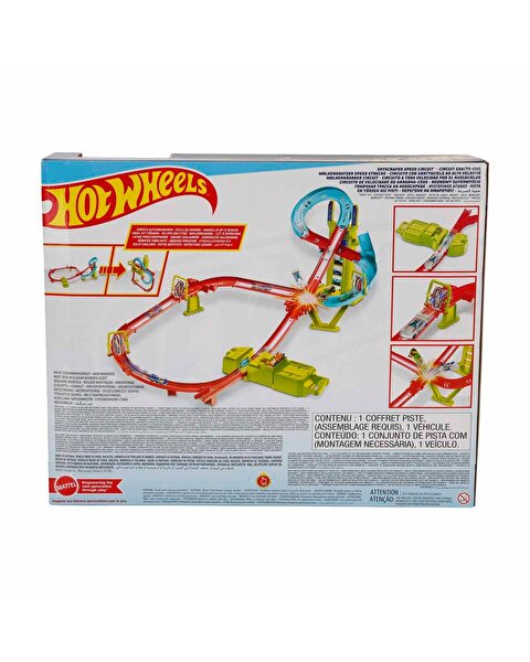 Hot Wheels Neon Yarışlar Çoklu Yarış Heyecanı Pist Seti HPC07