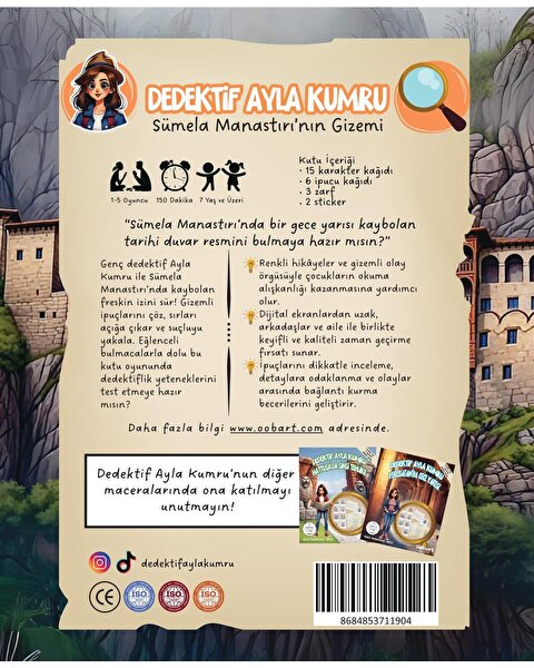 Sümela Manastırı'nın Gizemi Dedektiflik Oyunu