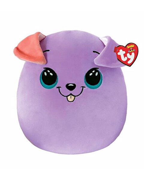 TY Bitsy Mor Köpek Squishy 35 Cm