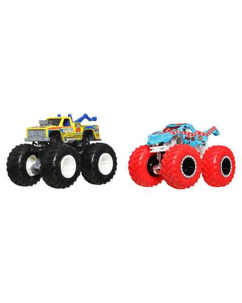 Hot Wheels Monster Trucks Güçlü İkili 1:64 Arabalar Ramblin Wrecker JCC67