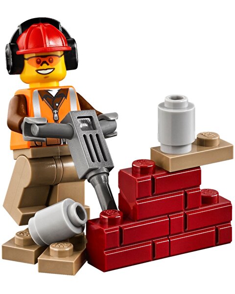 LEGO® City Süpürücü ve Ekskavatör