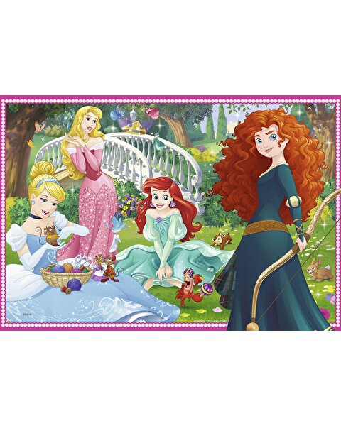 Ravensburger 2x12 Parça Puzzle Disney Prenseslerin Dünyası