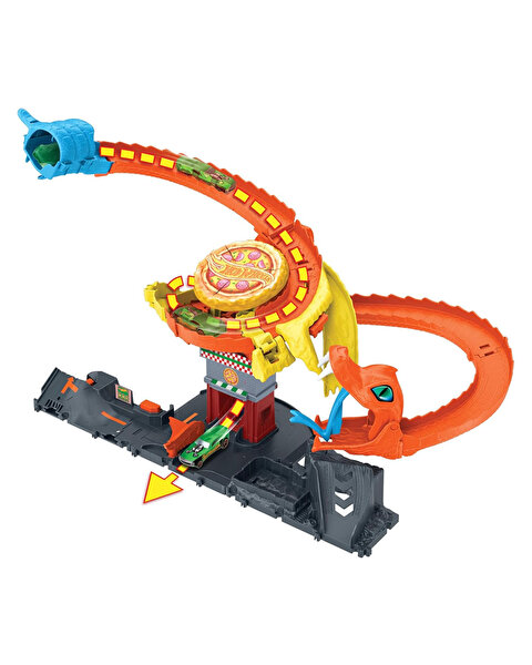 Hot Wheels Pizza Dükkanında Kobra Macerası Oyun Seti HTN81