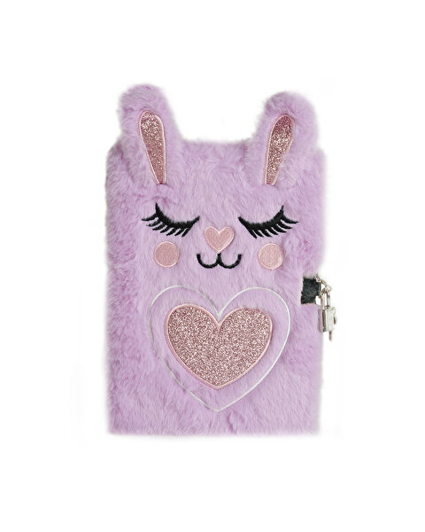 Kilitli Peluş Cute Defter
