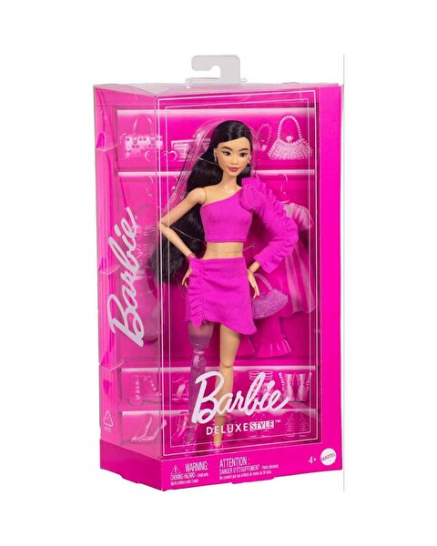 Barbie Deluxe Style Işıltılı Protez Bacaklı Bebek HYV26