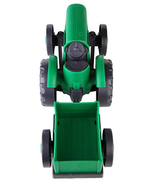 Let's Be Child Römorklu Traktör Yeşil