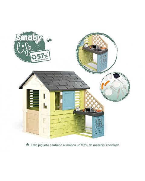 Smoby Life Oyun Evi + Mutfak Seti