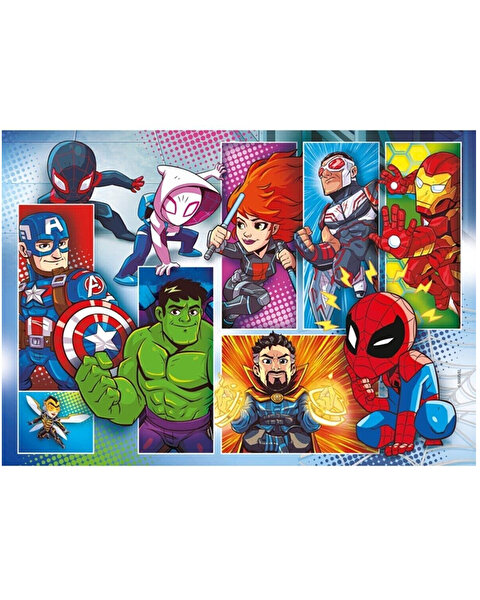 Clementonı Super Hero Puzzle 2x20 Parça