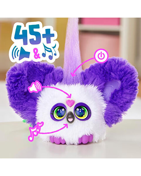 Furby Furblet İnteraktif Peluş Bam-Boo Panda G1698