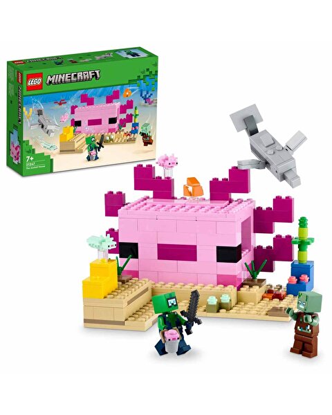 LEGO Minecraft Aksolotl Evi 21247